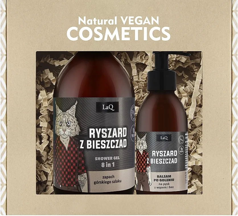 LaQ (sh/gel/500ml + ash/balm/150ml) Set Ryszard iz Bješčada