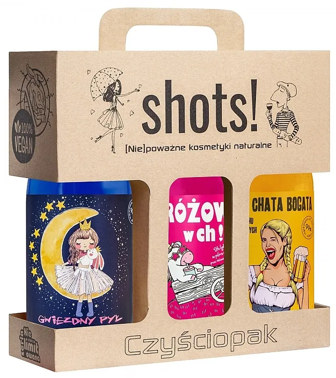 LaQ Shots! Set (sh/gel/3x500ml)