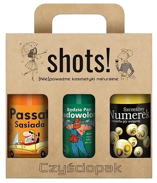 LaQ Shots! Set (sh/gel/3x500ml)