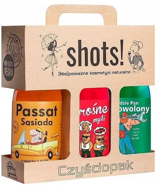 LaQ Shots! Set (sh/gel/3x500ml)