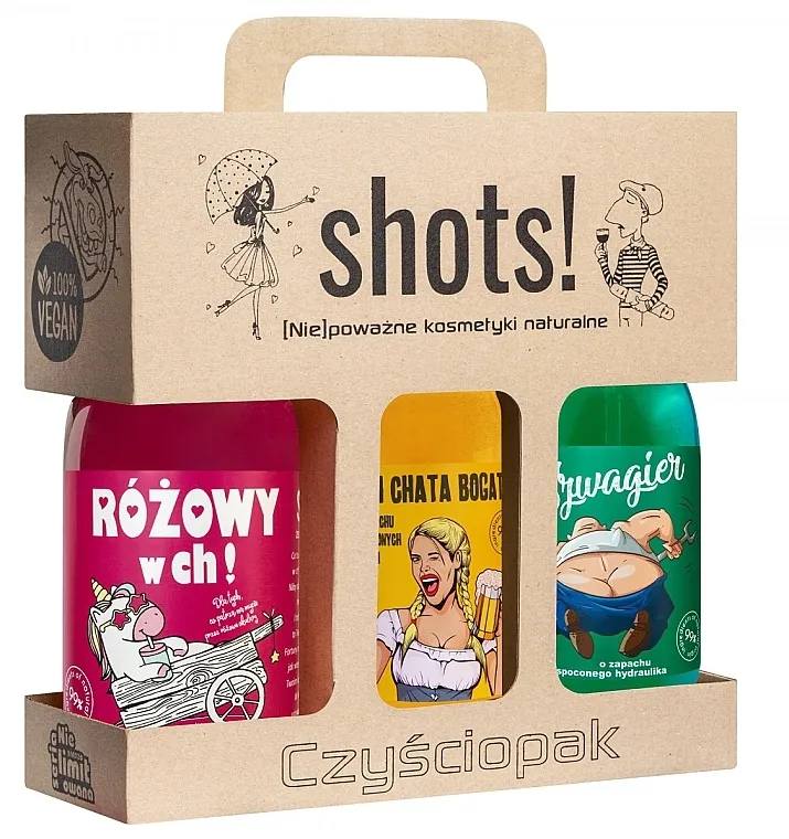 LaQ Shots (sh/gel/3x500ml) Set
