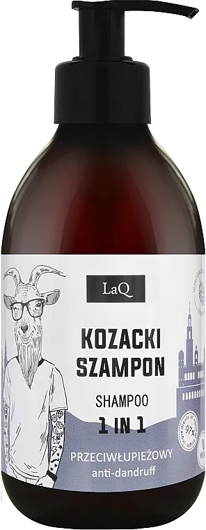 LaQ The Goat From Poznan Anti-Dandruff Shampoo Šampon protiv peruti za muškarce