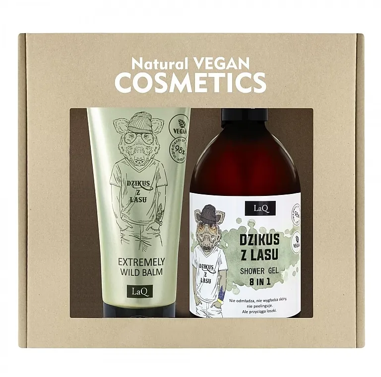 LaQ Wild Boar (sh/gel/500ml + b/balm/200ml) Set