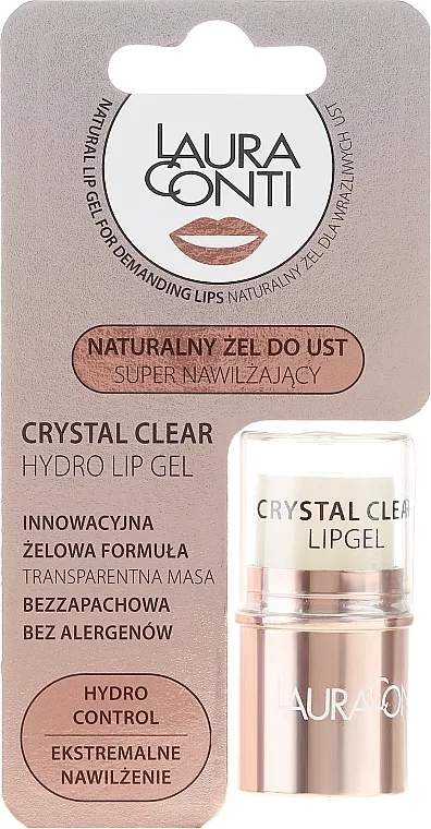 Laura Conti Crystal Clear Hydro Lip Gel Hidratantni gel za usne