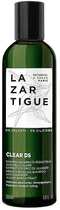 Lazartigue Clear Ds Anti-Dandruff Kerato-Reducing Shampoo Šampon protiv peruti za kožu glave sklonu seboroičnom dermatitisu
