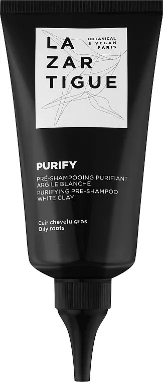 Lazartigue Purify Purifying Pre-Shampoo White Clay Pročišćavajući antibakterijski predšampon