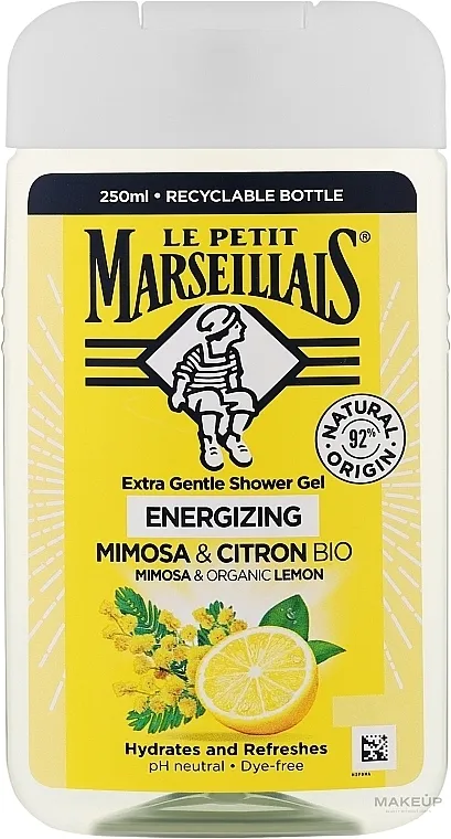 Le Petit Marseillais Extra Gentle Shower Gel Mimosa &amp; Bio Lemon Gel za tuširanje mimoza i limun