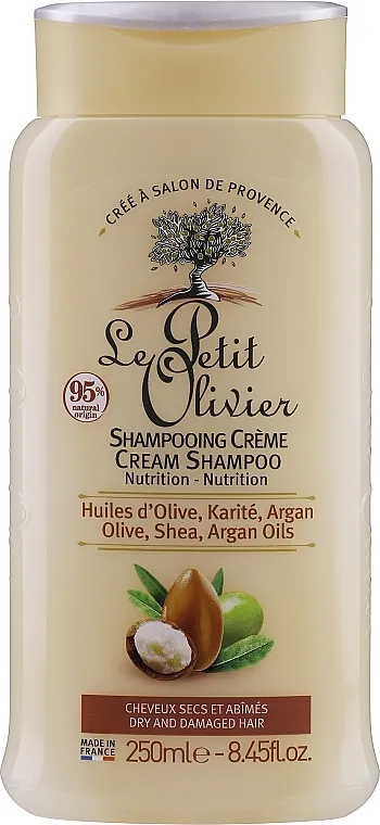 Le Petit Olivier Olive Karite Argan Shampoo Šampon za suhu i oštećenu kosu