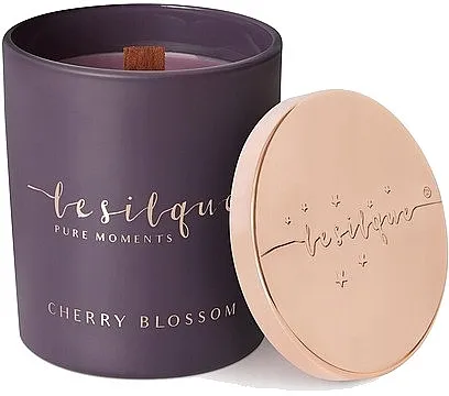 Le Silque Luxury Soy Candle Cherry Blossom Soja sveća sa drvenim fitiljem Cherry Blossom