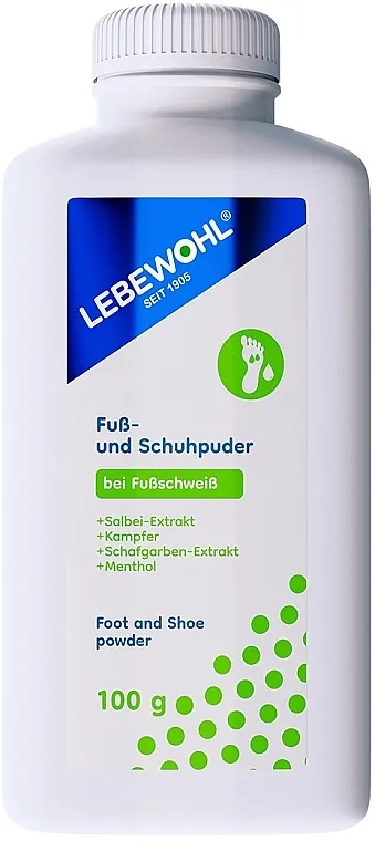 Lebewohl Foot And Shoe Powder Puder za stopala i obuću