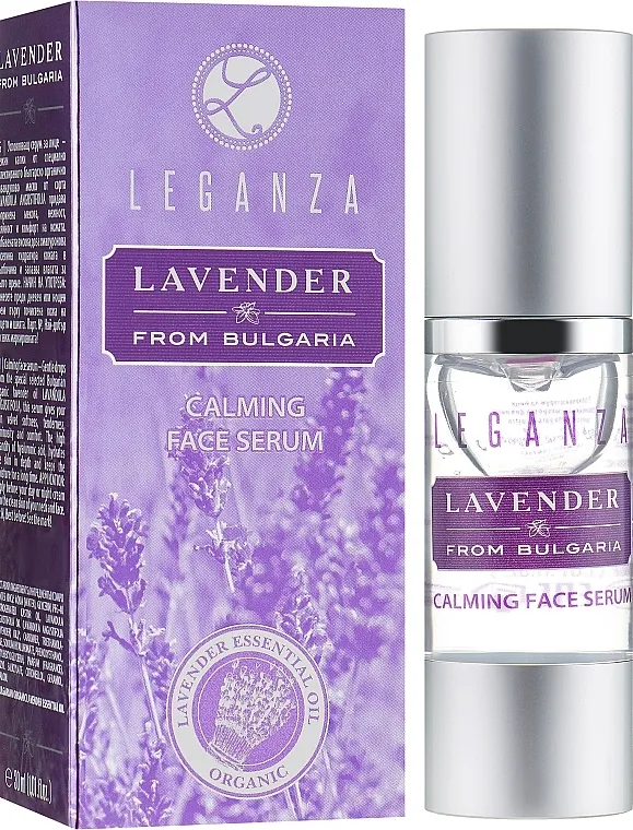 Leganza Lavender Calming Face Serum Umirujući serum za lice