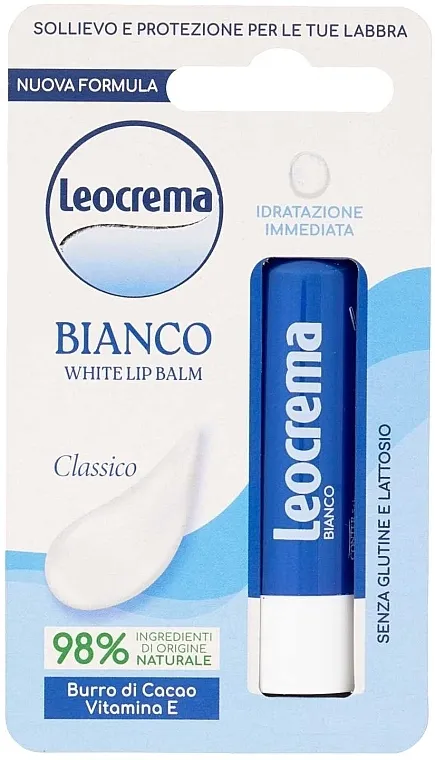 Leocrema Bianco White Lip Balm Hidratantni balzam za usne