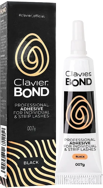 Lepak za veštačke trepavice Clavier Bond Black