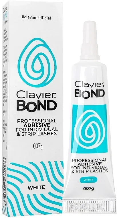 Lepak za veštačke trepavice Clavier Bond White