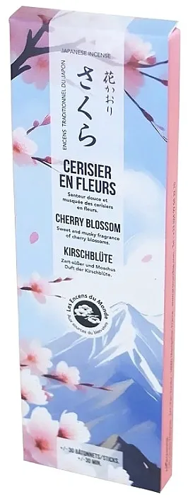 Les Encens du Monde Cherry Blossom Mirisni štapići 'Trešnjin cvet', 30 kom.
