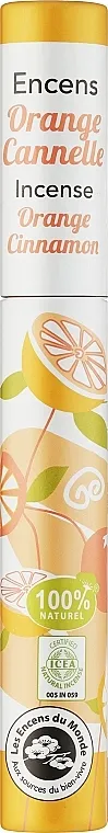 Les Encens du Monde Herbosense Incense Orange Cinnamon Mirisni difuzer