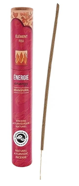 Les Encens Du Monde Natural Ayurvedic Incense Energy Ajurvedski mirisni štapići Energija