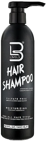 Level3 Moisturizing Sulfate Free Shampoo Šampon bez sulfata za kosu
