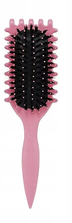 Lewer Curls Define Brush Četka za kovrdžavu kosu sa divljom dlakom, roze