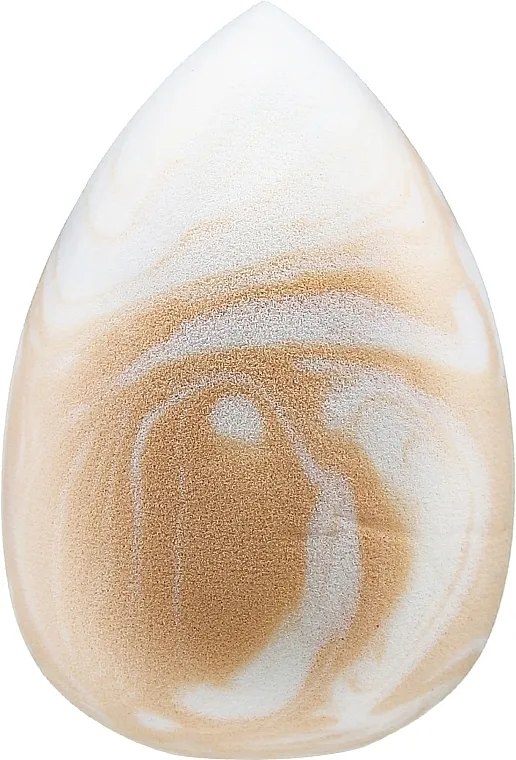 Lewer Mramorni beauty blender, bež