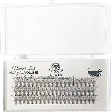 Lewer Natural Lash Normal Volume Los Angeles Veštačke individualne trepavice, 8 mm B, 60 kom.