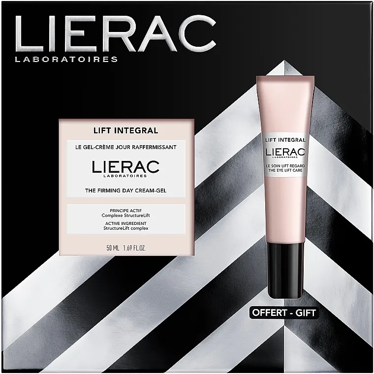 Lierac Homme (gel/cr/50ml + eye/lift/15ml) Set