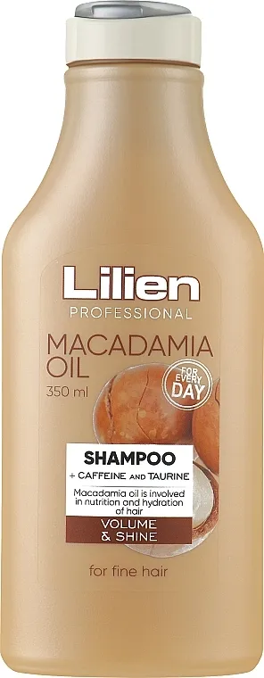 Lilien Macadamia Oil Shampoo Šampon za tanku kosu
