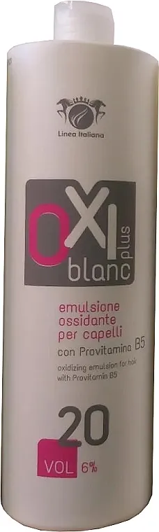 Linea Italiana OXI Blanc Plus 20 vol. Oxidizing Emulsion Oksidirajuća emulzija sa provitaminom B5