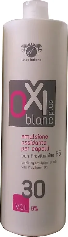 Linea Italiana OXI Blanc Plus 30 vol. (9%) Oxidizing Emulsion Oksidirajuća emulzija sa provitaminom B5