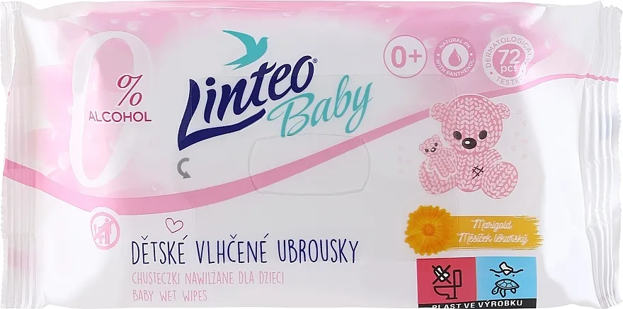 Linteo Baby Soft &amp; Cream Dječje vlažne maramice