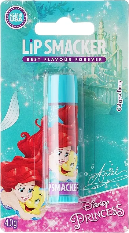 Lip Smacker Disney Shimmer Balm Ariel Lip Balm Calypso Berry Balzam za usne "Ariel"