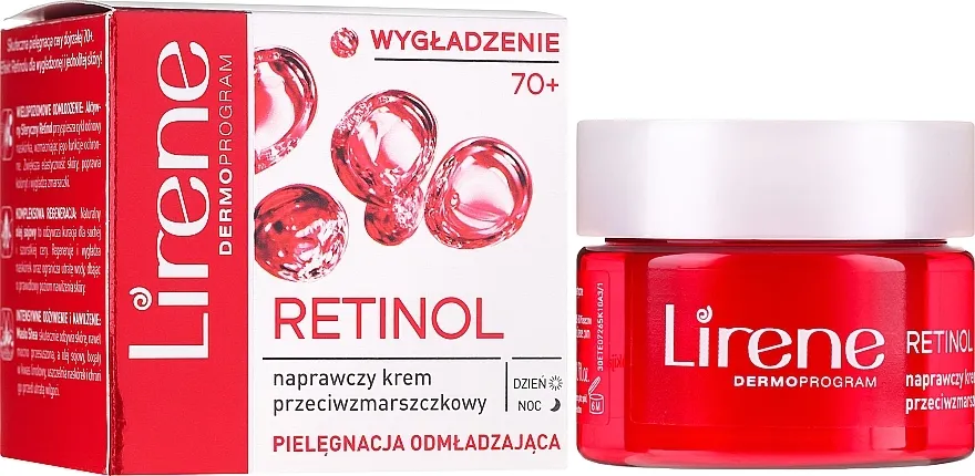Lirene 70+ Hranjiva krema protiv bora