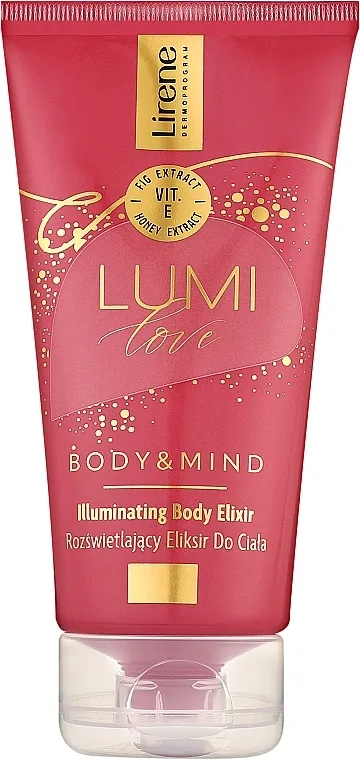 Lirene Body &amp; Mind Lumi Love Illiminating Body Elixir Utešni eliksirski balzam za telo sa ekstraktom smokve