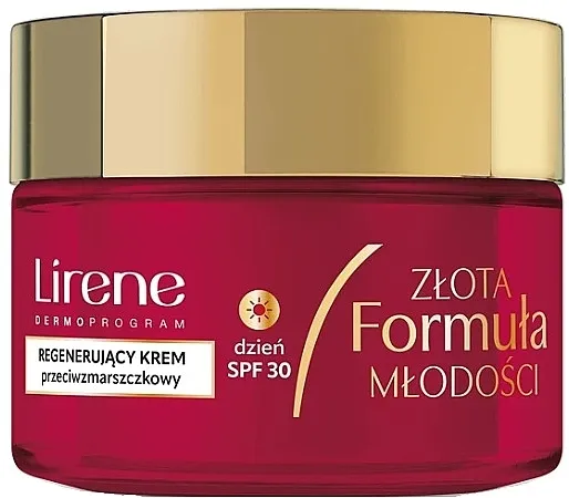 Lirene Dermo Program SPF 30 Dnevna krema za lice Zlatna formula mladosti 60+