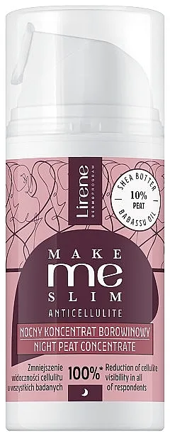 Lirene Make Me Slim Anticellulite Night Pear Concentrate Noćni koncentrat od blata za telo protiv celulita