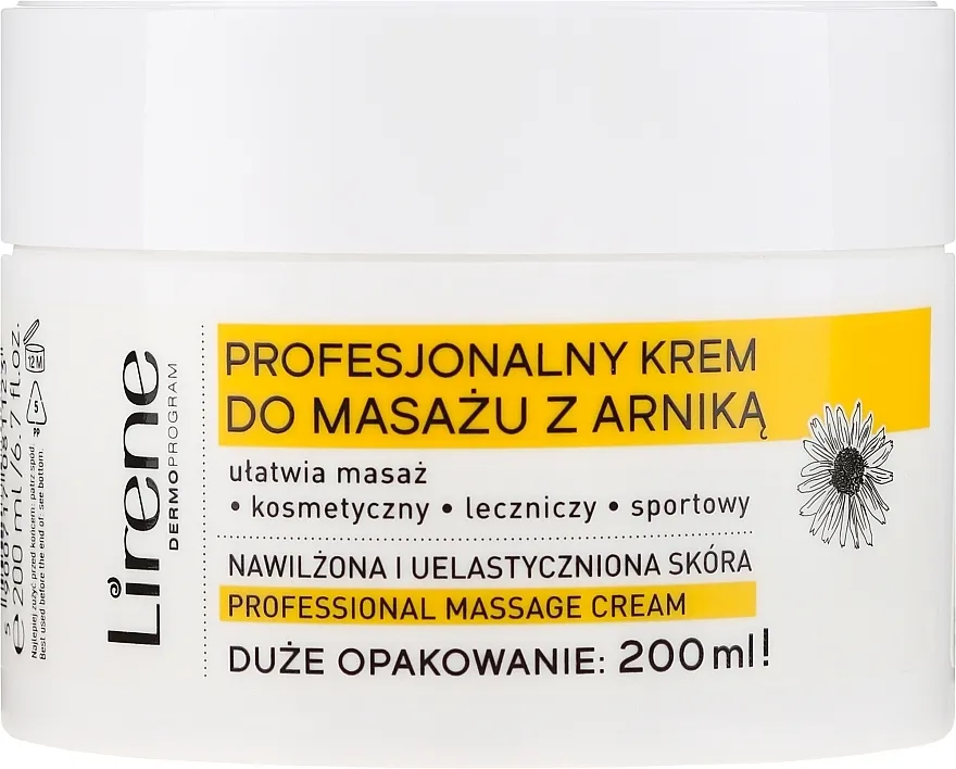 Lirene Professional Massage Cream Krema za masažu "Arnika"