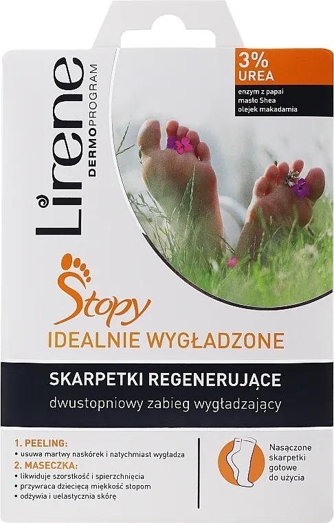 Lirene Regenerirajuća maska-čarape za stopala