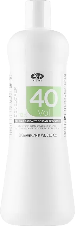 Lisap Delicate Oxidizing Emulsion For Hair 12% 40 Vol Oksidirajuća emulzija