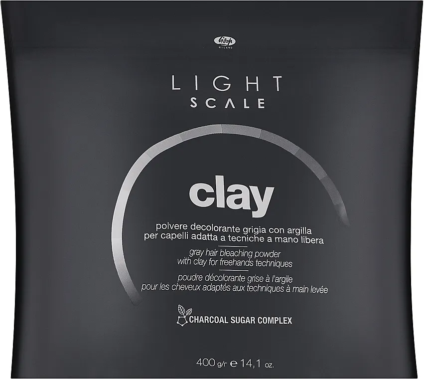 Lisap Light Scale Clay Grey Rapid prašak za izbeljivanje