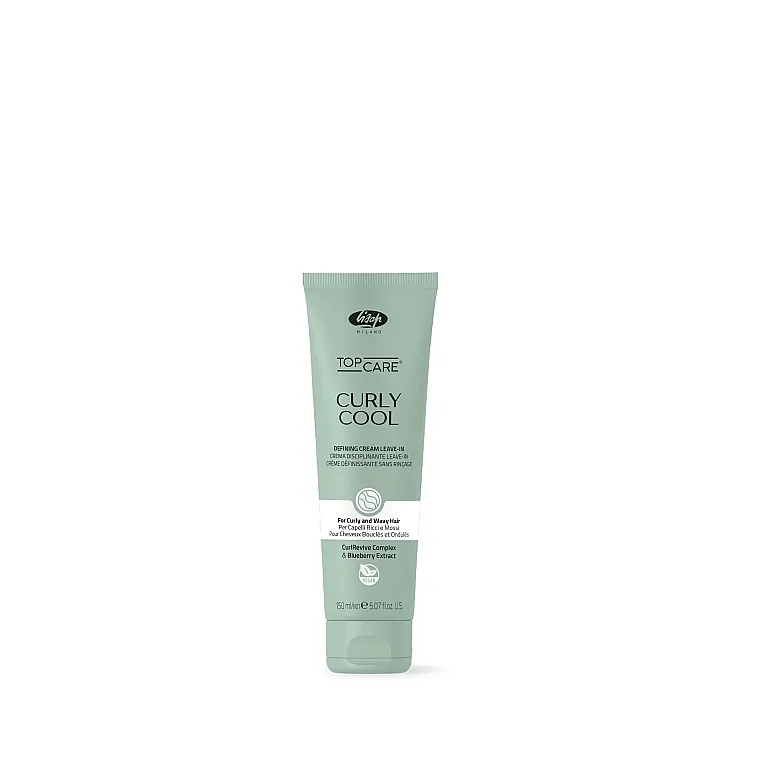 Lisap Top Care Curly Cool Defining Cream Leave-In For Curly And Wavy Hair Krema za kosu koja pruža elastičnost, bez ispiranja