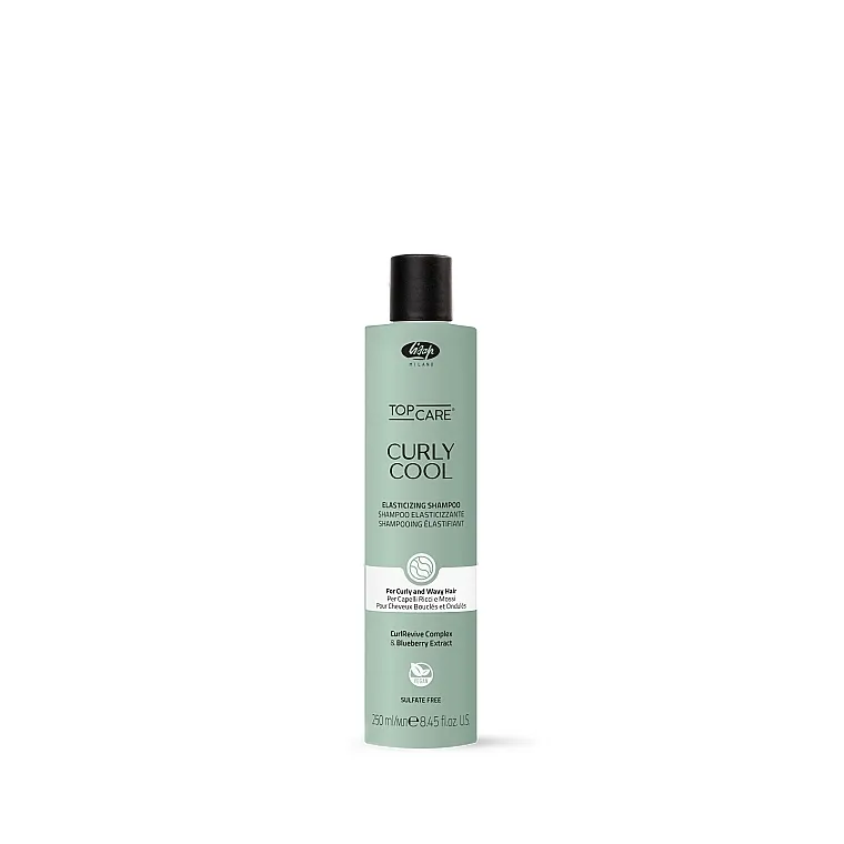 Lisap Top Care Curly Cool Elasticizing Shampoo For Curly And Wavy Hair Šampon za kosu koji pruža elastičnost