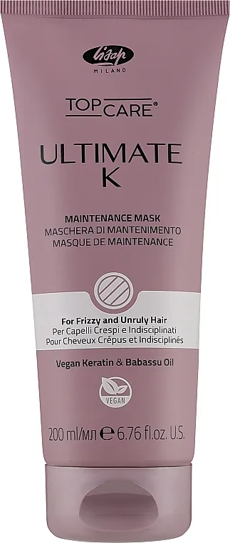 Lisap Ultimate K Maintenance Mask Maska za disciplinovanje kose