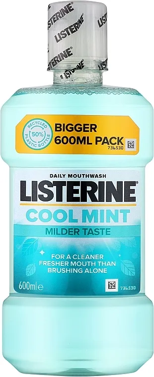 Listerine Cool Mint Mild Taste Vodica za ispiranje usta