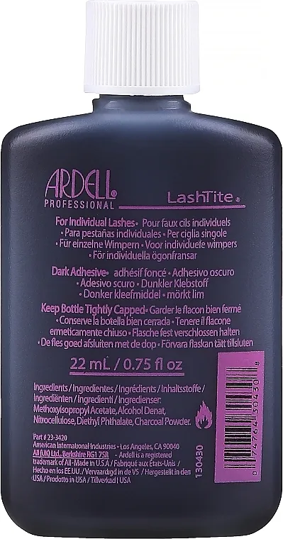 Ljepilo za trepavice Ardell LashTite Adhesive For Individual Lashes Adhesive Dark