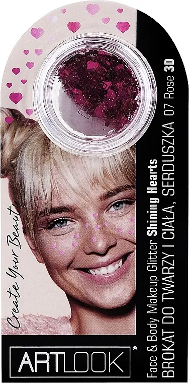 Šljokice za lice i telo Artlook