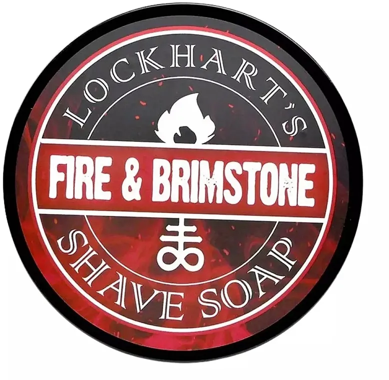Lockhart's Fire &amp; Brimstone Shave Soap Sapunjara za brijanje
