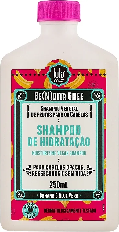 Lola From Rio Be(M)dita Ghee Moisturizing Shampoo With Banana And Aloe Vera Hidratantni šampon za kosu od banane i aloe vere