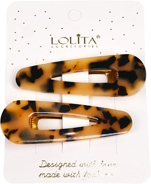 Lolita Accessories Šnala za kosu, leopard