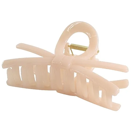 Lolita Accessories Šnala za kosu Mašna, bež
