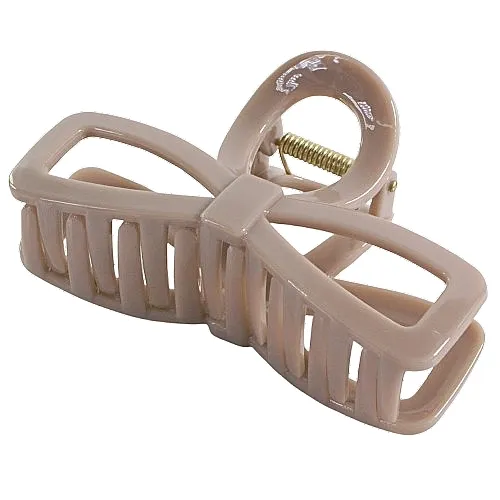 Lolita Accessories Šnala za kosu Mašna, braon